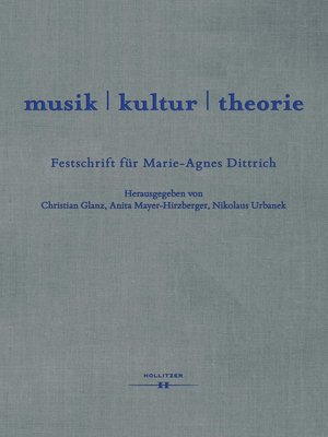 cover image of musik / kultur / theorie